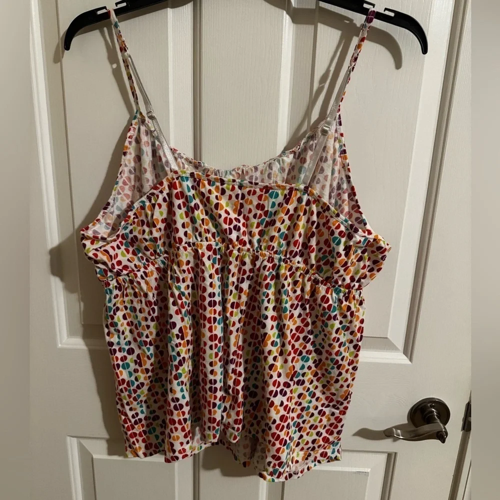 Cacique cami sleep top elastic waist size 22/24 (3X)